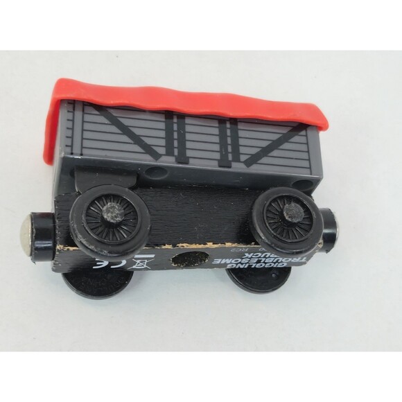 Giggling Troublesome Truck Car Works New Battery Thomas Train Wooden Railway - Picture 6 of 6